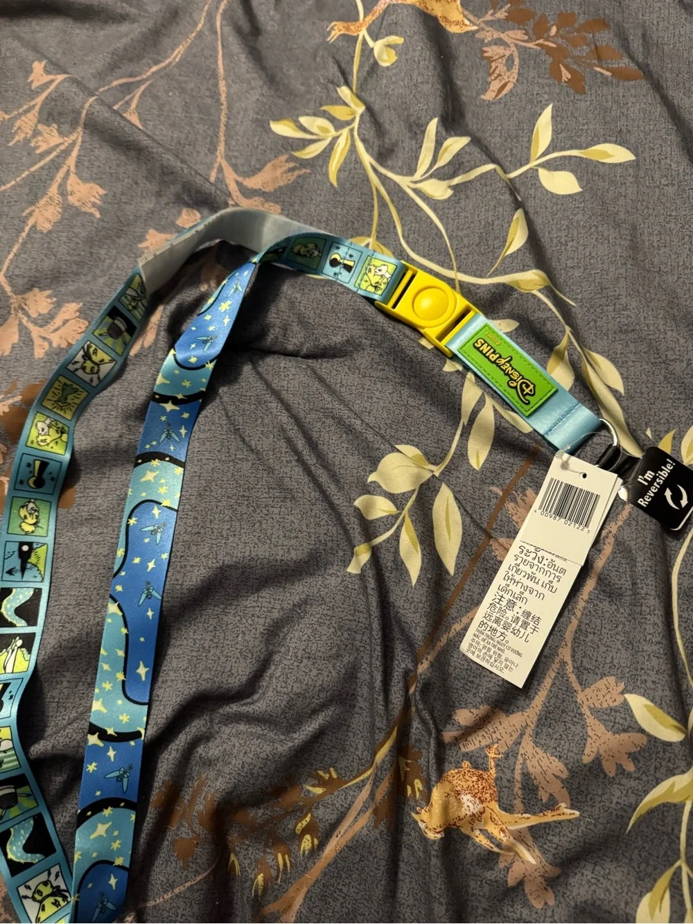 Disney Blue and Yellow Toy Story Kids Lanyard